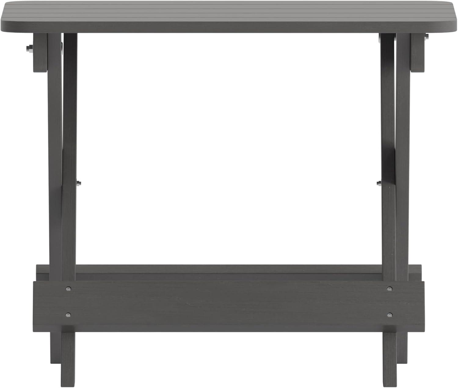 Taylor & Logan Collis Rectangular Outdoor Folding Side Table