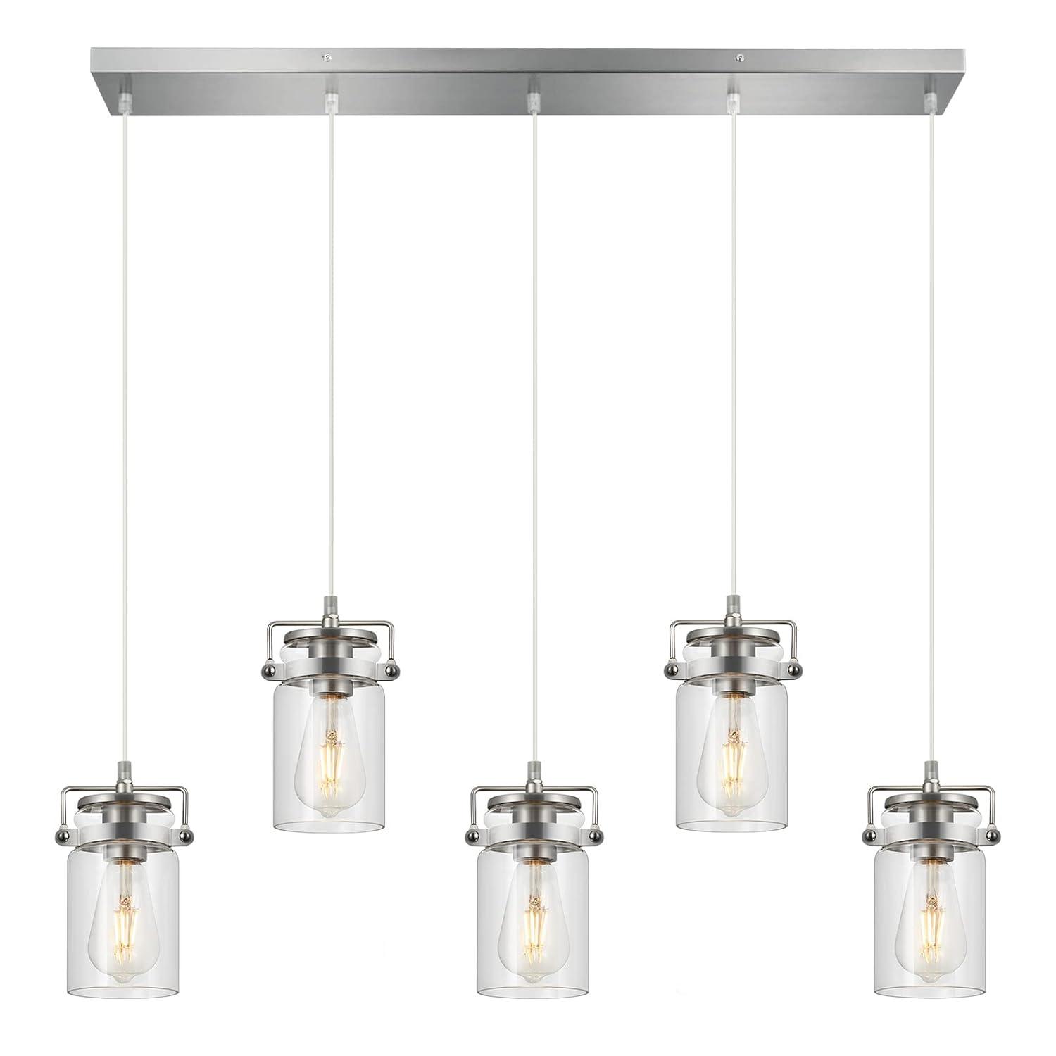 Latitude Run® Lizvet 5 - Light Kitchen Island Pendant