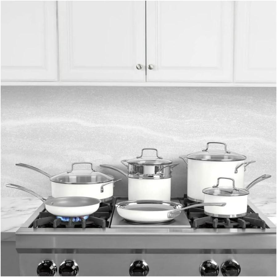 Cuisinart 11Pc Matte White Set