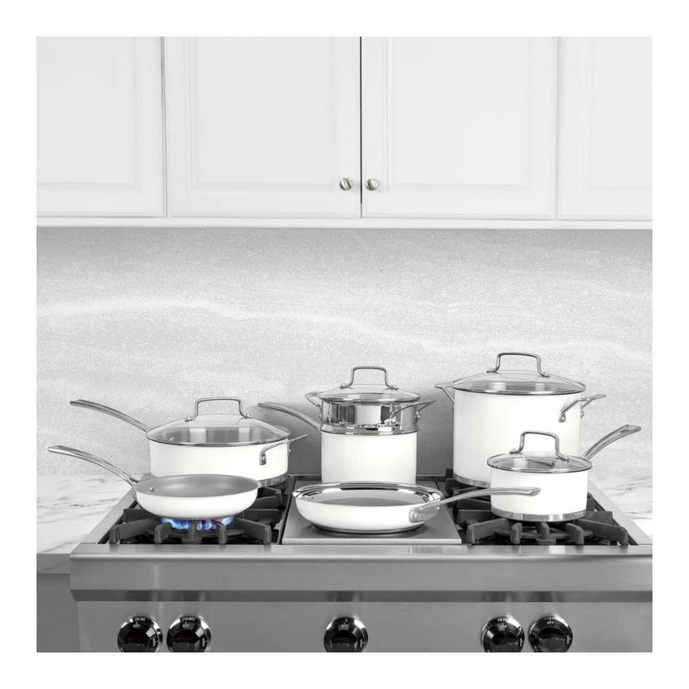 Cuisinart 11Pc Matte White Set
