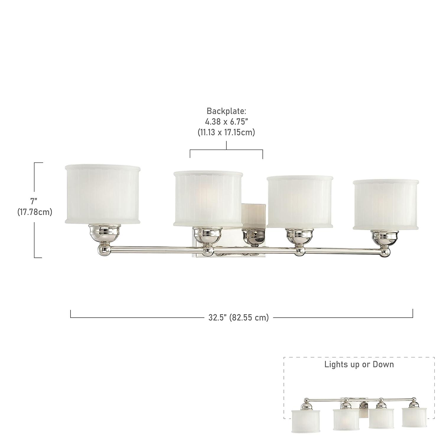 Minka Lavery - 1730 Series - 4 Light Transitional Bath Vanity in Transitional