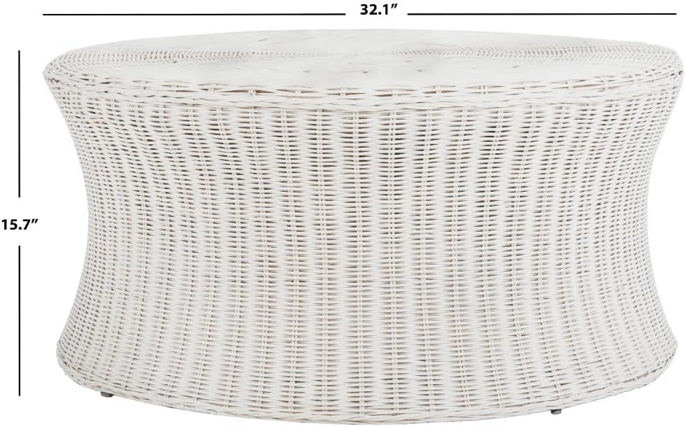 Ruxton Coffee Table - White - Safavieh