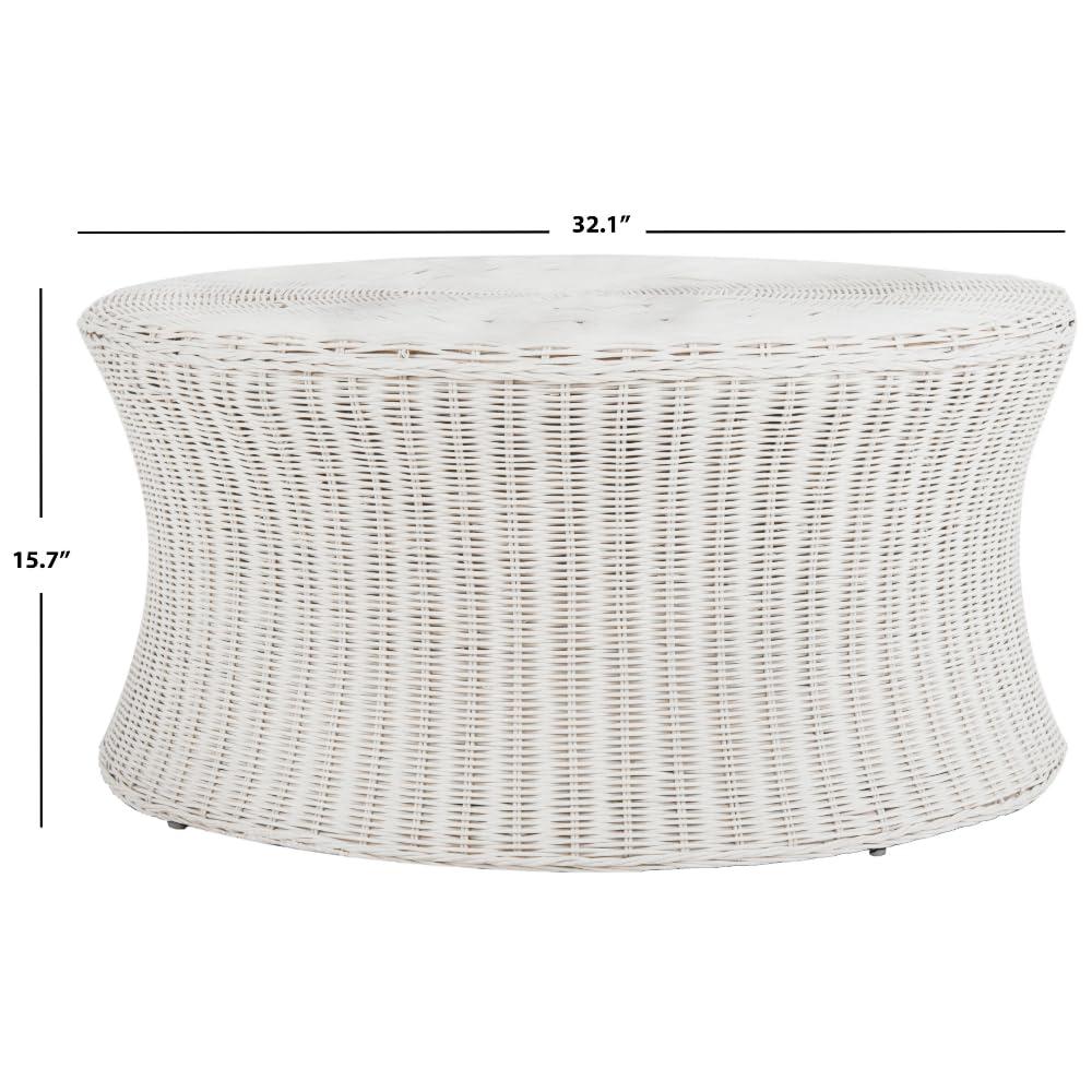 Ruxton Coffee Table - White - Safavieh