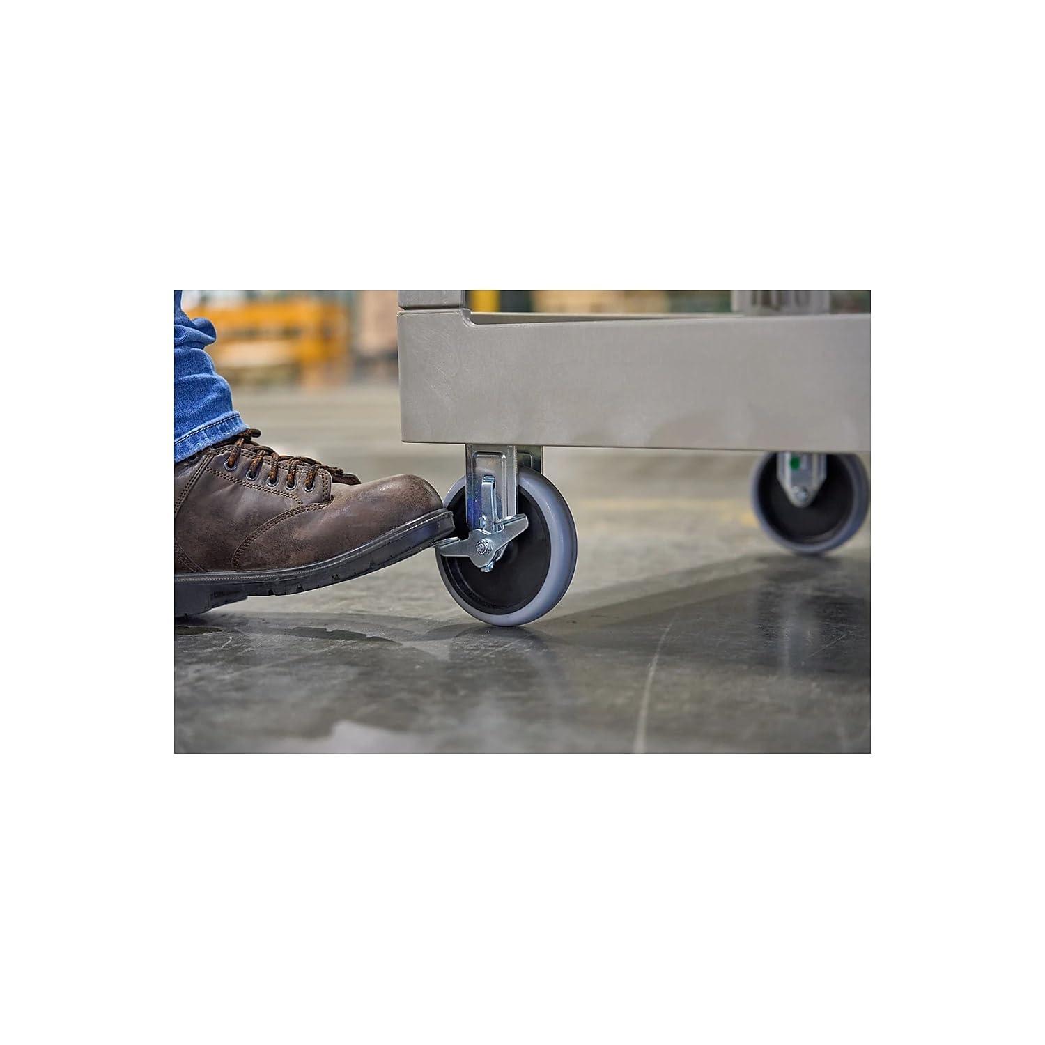 Rubbermaid® Commercial 32.2'' H x 25.9'' W Utility Cart with Wheels