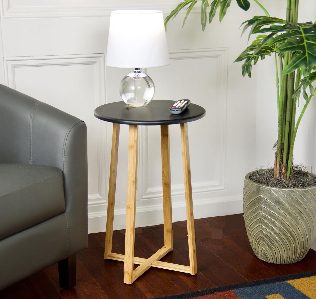 Black Tall Display Table