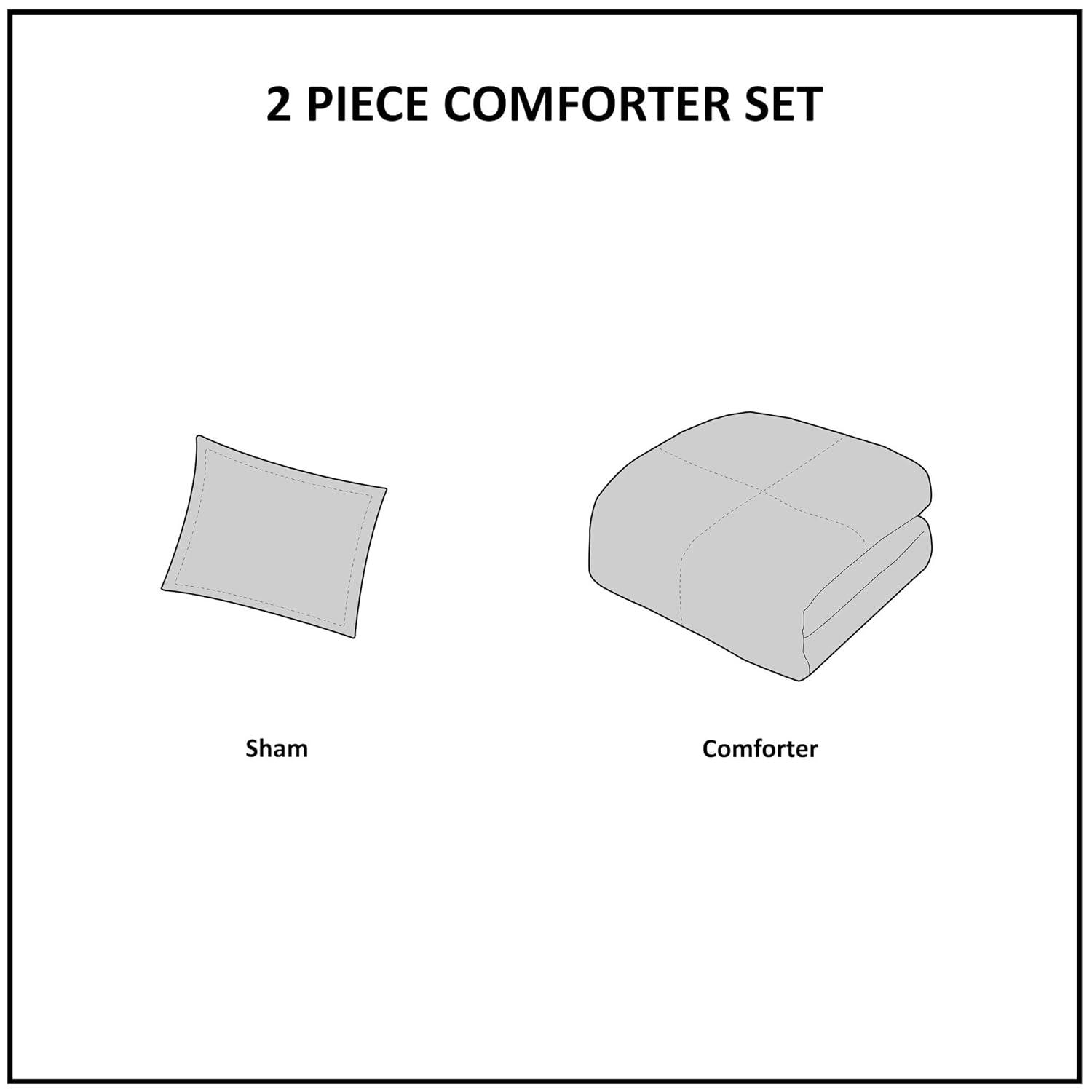 Madison Park Essentials Parkston 3M Scotchgard Down Alternative All Season Comforter Set