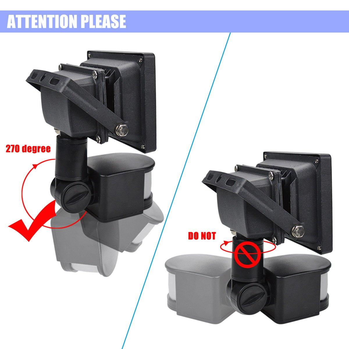 Mini IP65 Waterproof 12V AC/DC LED Flood Light - 10W, 900LM, Daylight White - High-Quality Outdoor L