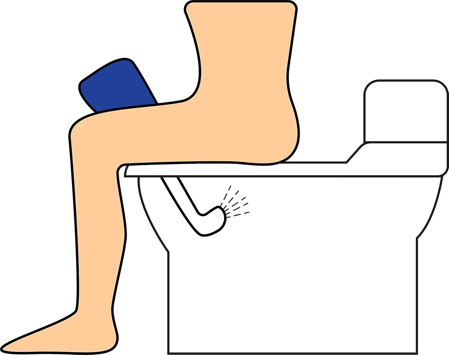 Jobar International Personal Hygiene Refresher - Hand Held Perineal Wash Personal Portable Bidet
