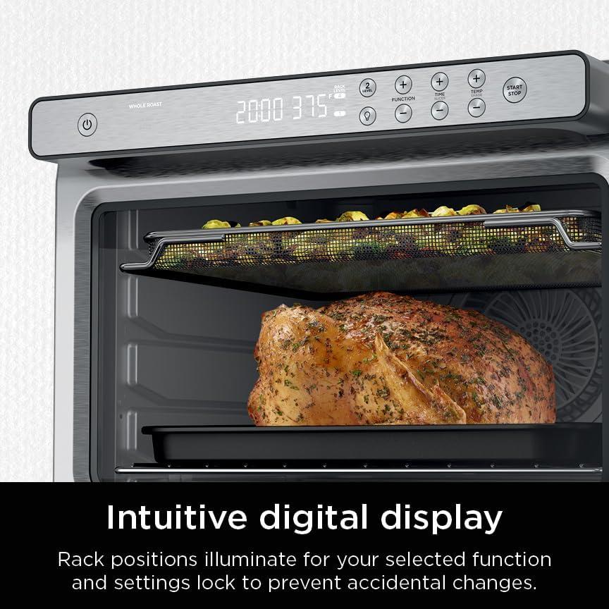 Ninja Ninja Prestige Smart XL Air Fryer & Countertop Oven, Stainless Steel, DT501