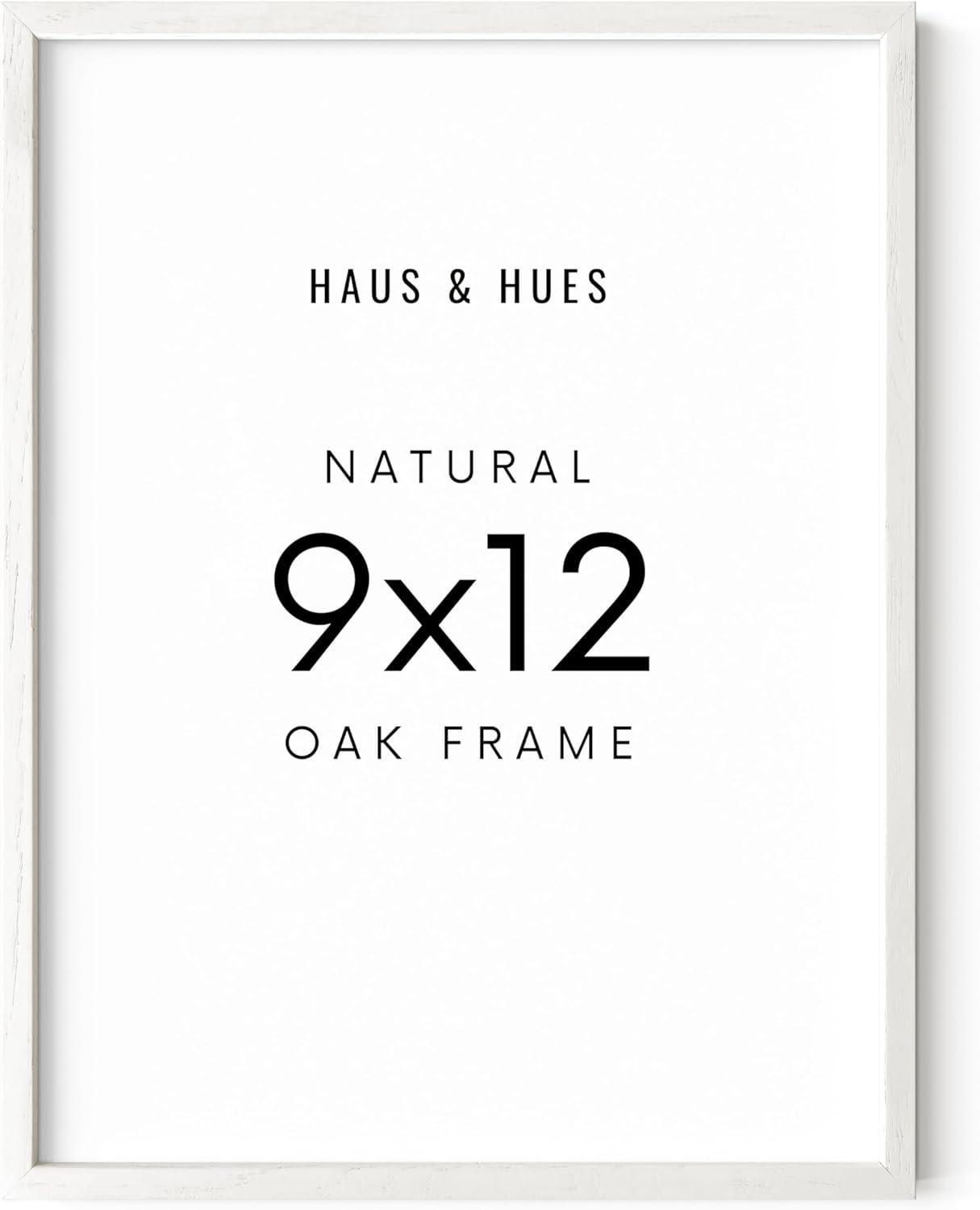 Haus and Hues Oak Wood Single Picture Frame