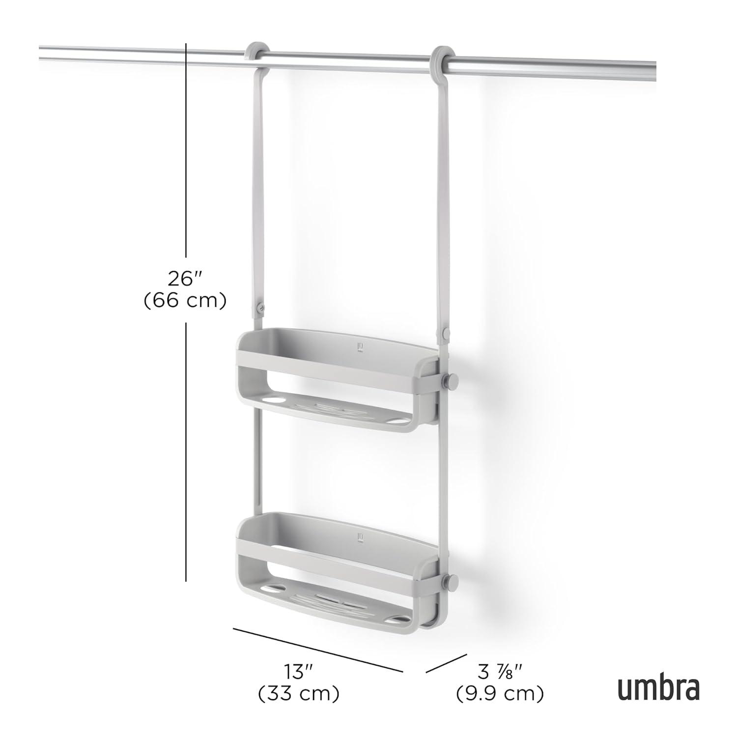 Umbra Flex Wall Mounted Optional Shower Caddy