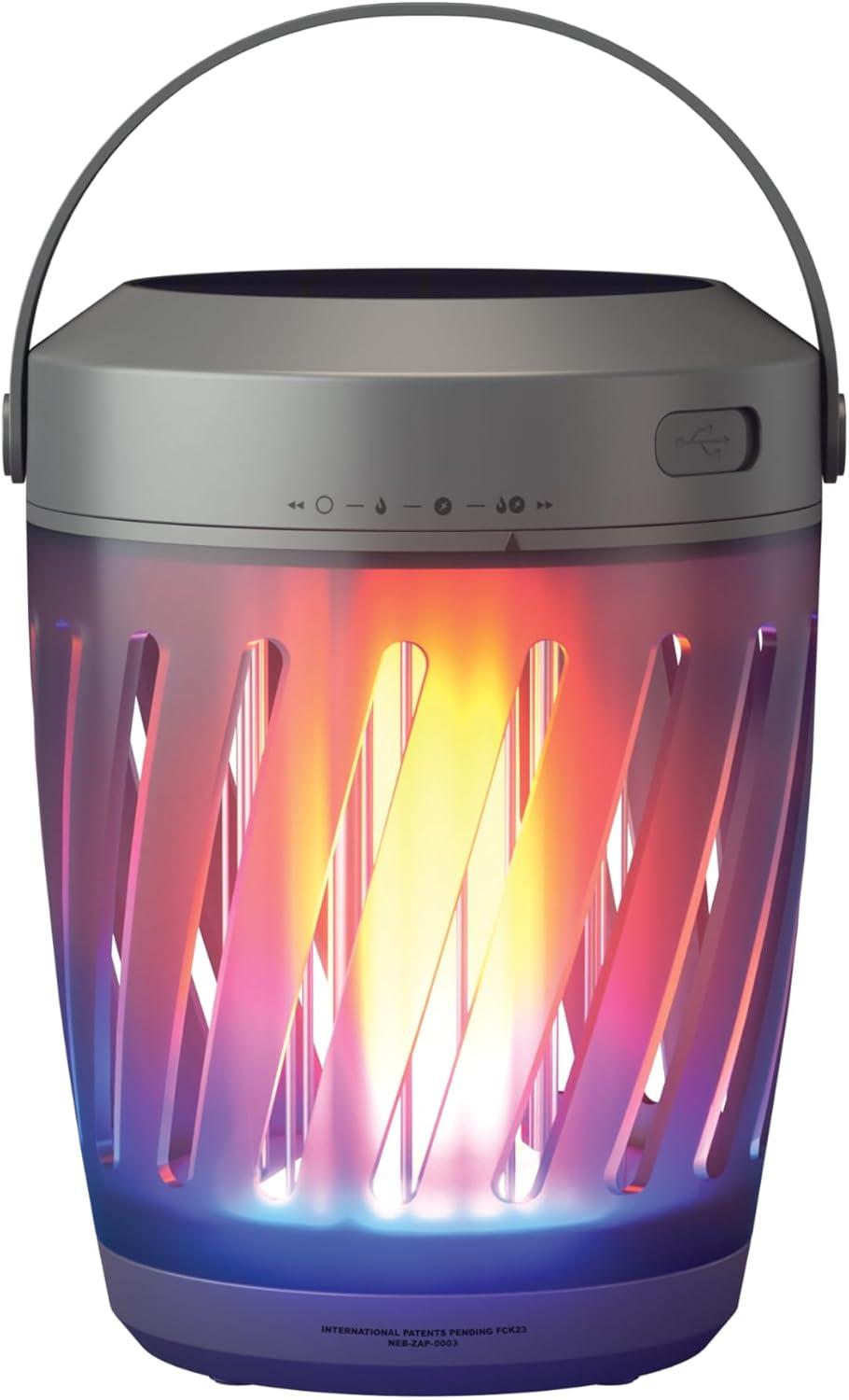 Nebo 3.7V Lithium-Ion Battery Led Solar Torch Zapper And Lantern