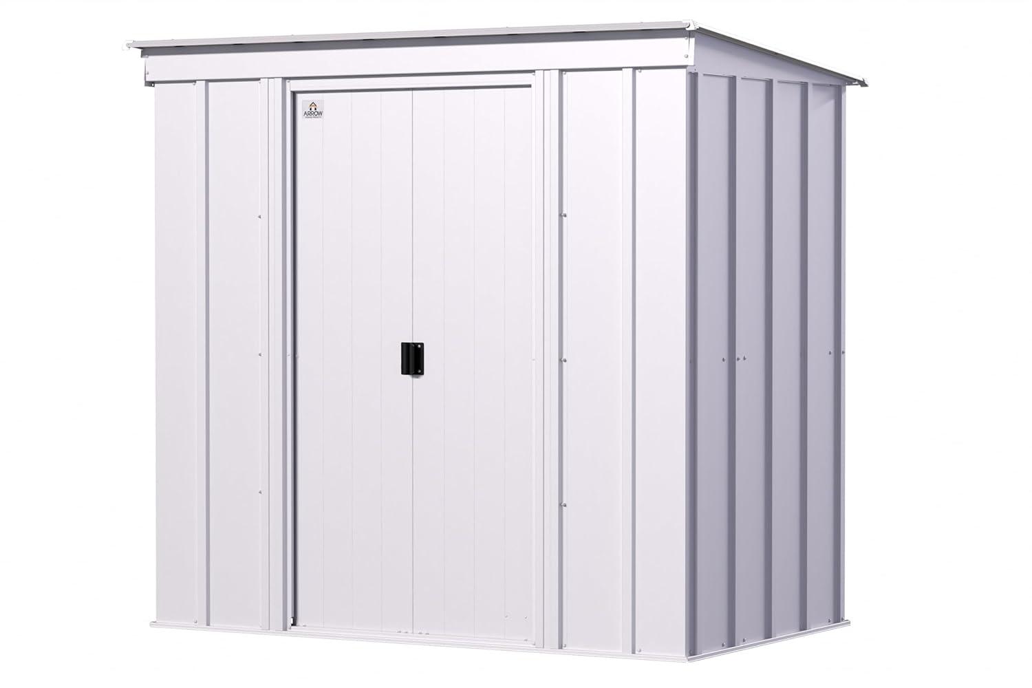 Arrow Arrow 6 ft. W x 4 ft. D Metal Tool Shed