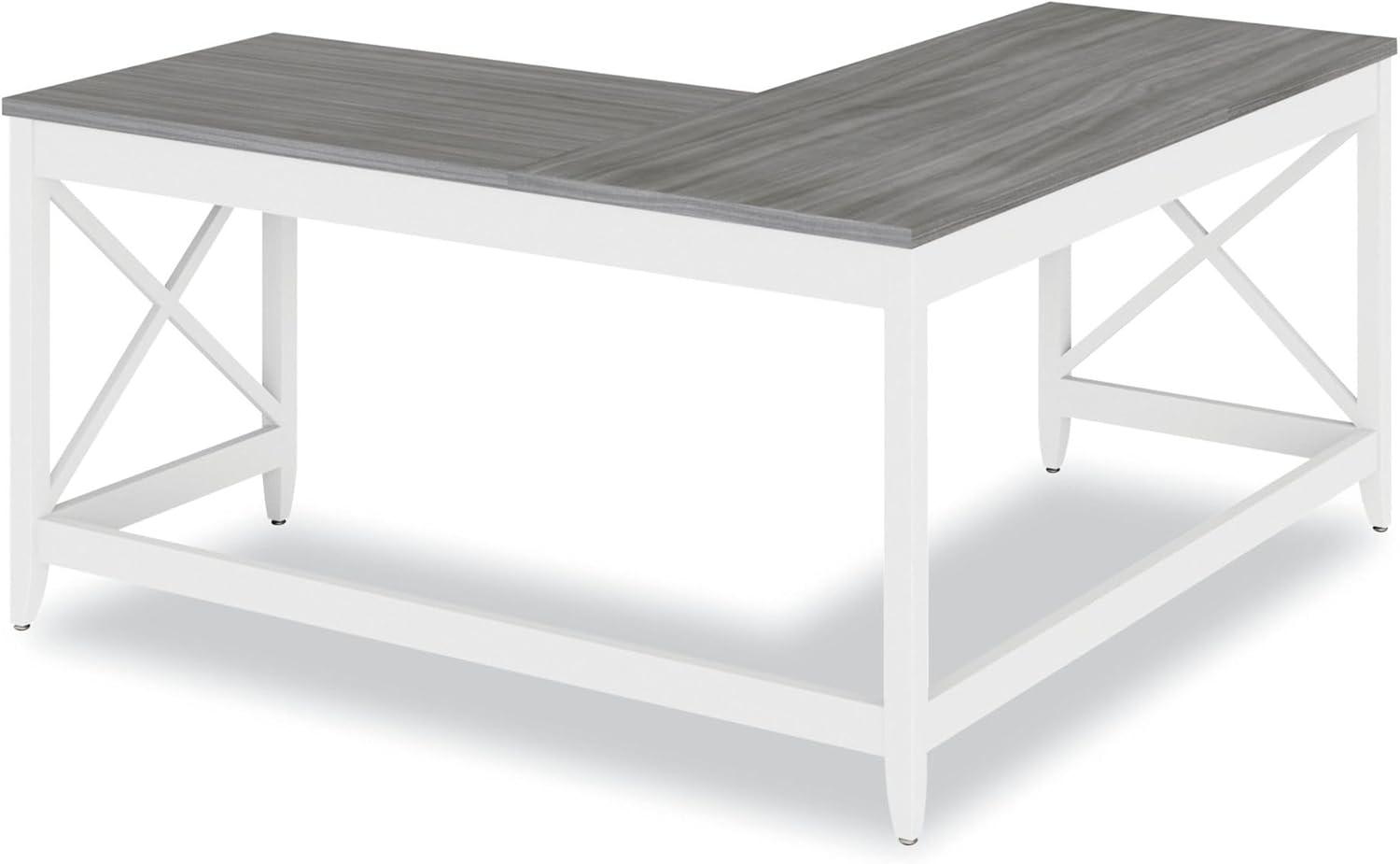 Workspace by Alera® L-Shaped Writing Desk