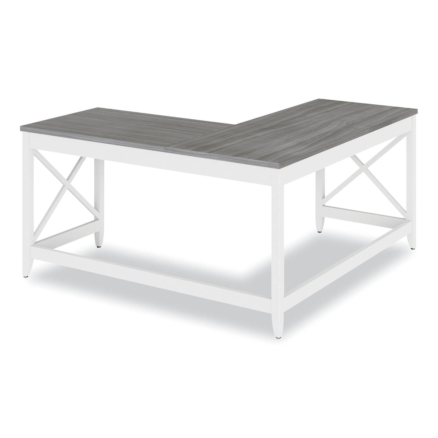 Workspace by Alera® L-Shaped Writing Desk