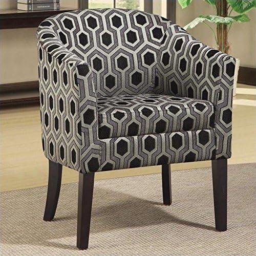 Jansen Upholstered Barrel Chair