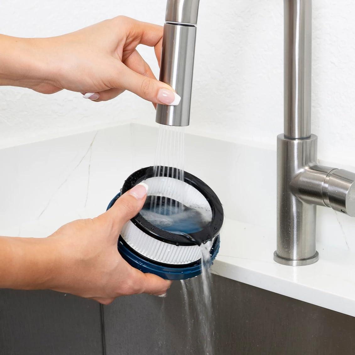 ePro Select Cordless Handheld Vacuum with 3 Attachments, White