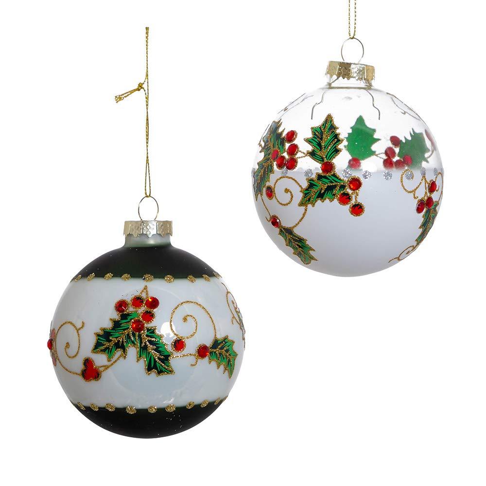 Kurt Adler Glass Ball Ornament