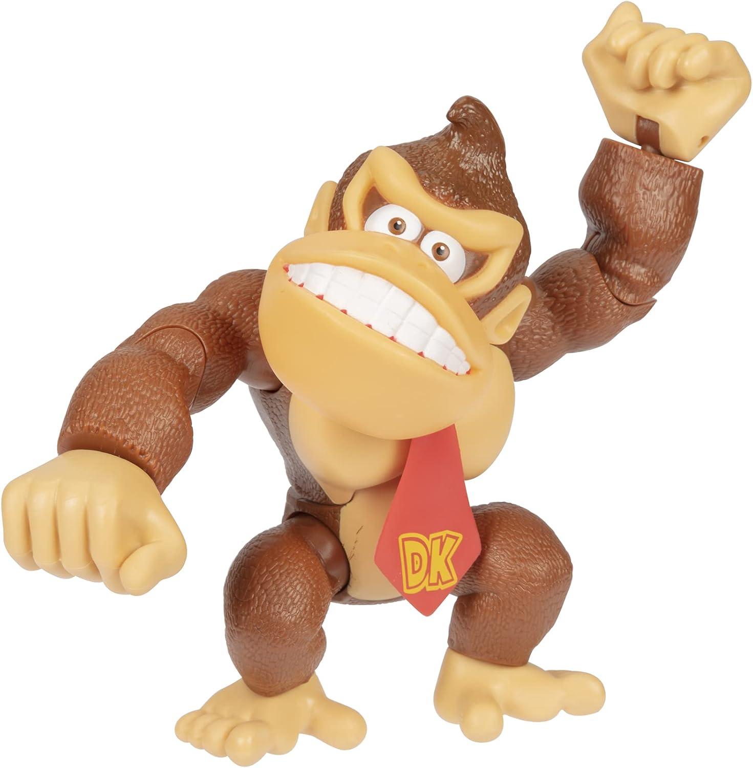 Nintendo Donkey Kong Deluxe 6" Action Figure