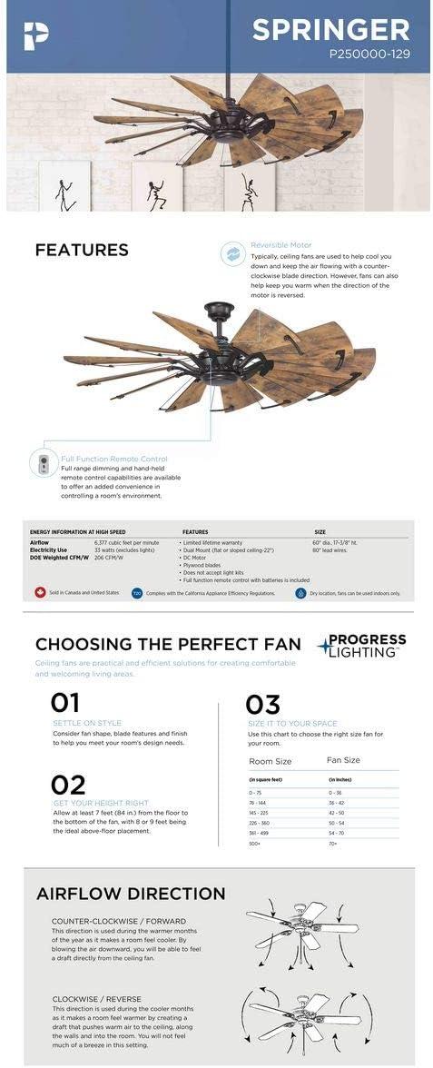 Armando 60'' Ceiling Fan