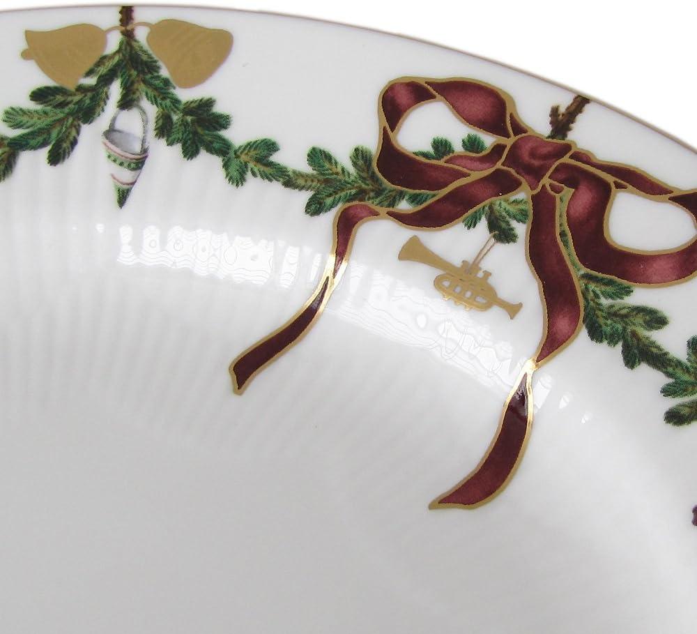 Winter Joy Porcelain 8" Christmas Salad/Dessert Plate