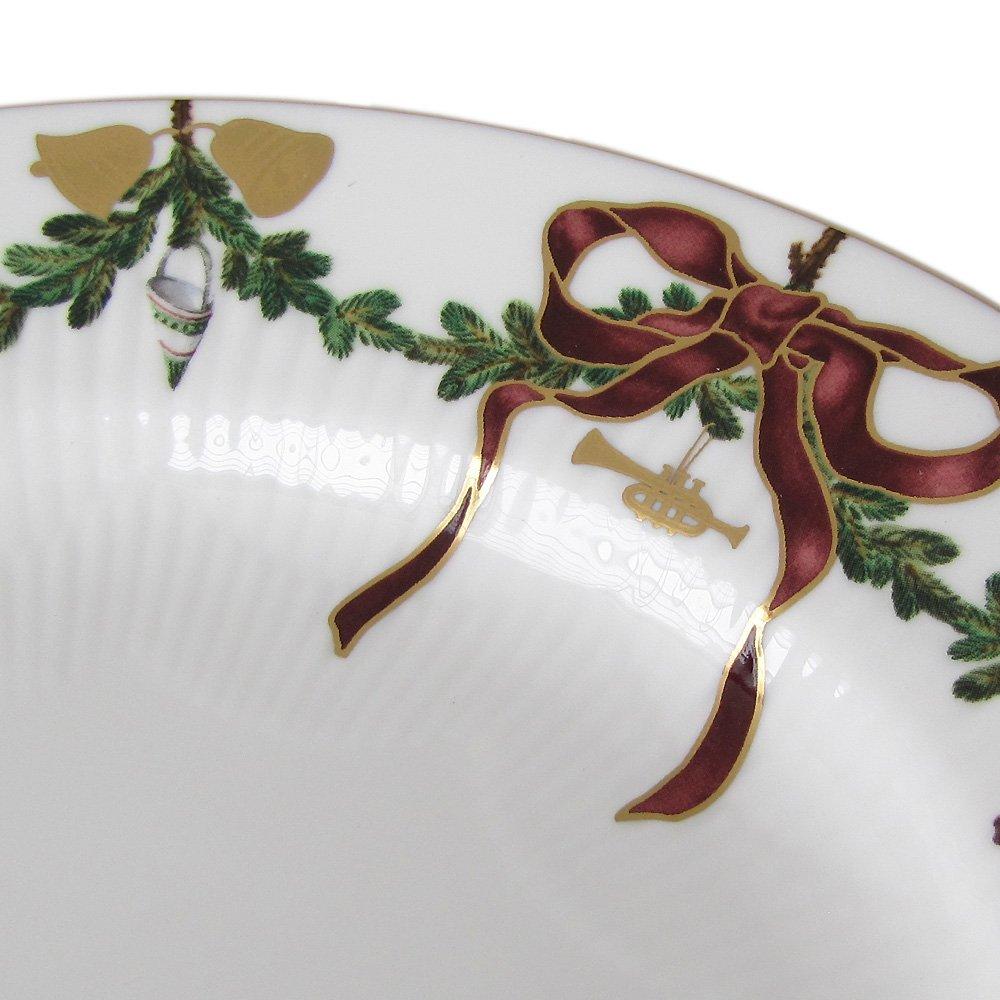 Royal Copenhagen Star Fluted Christmas Salad Plate