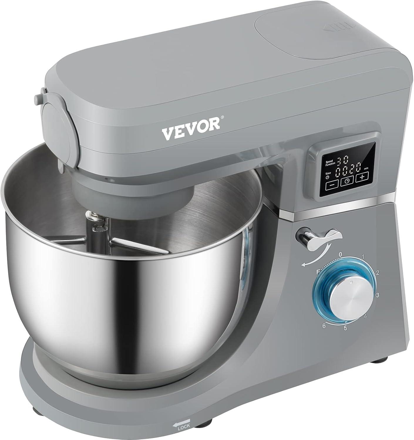 VEVOR Vevor 6 Speed 7.4 Quarts Stand Mixer Bowl Cover