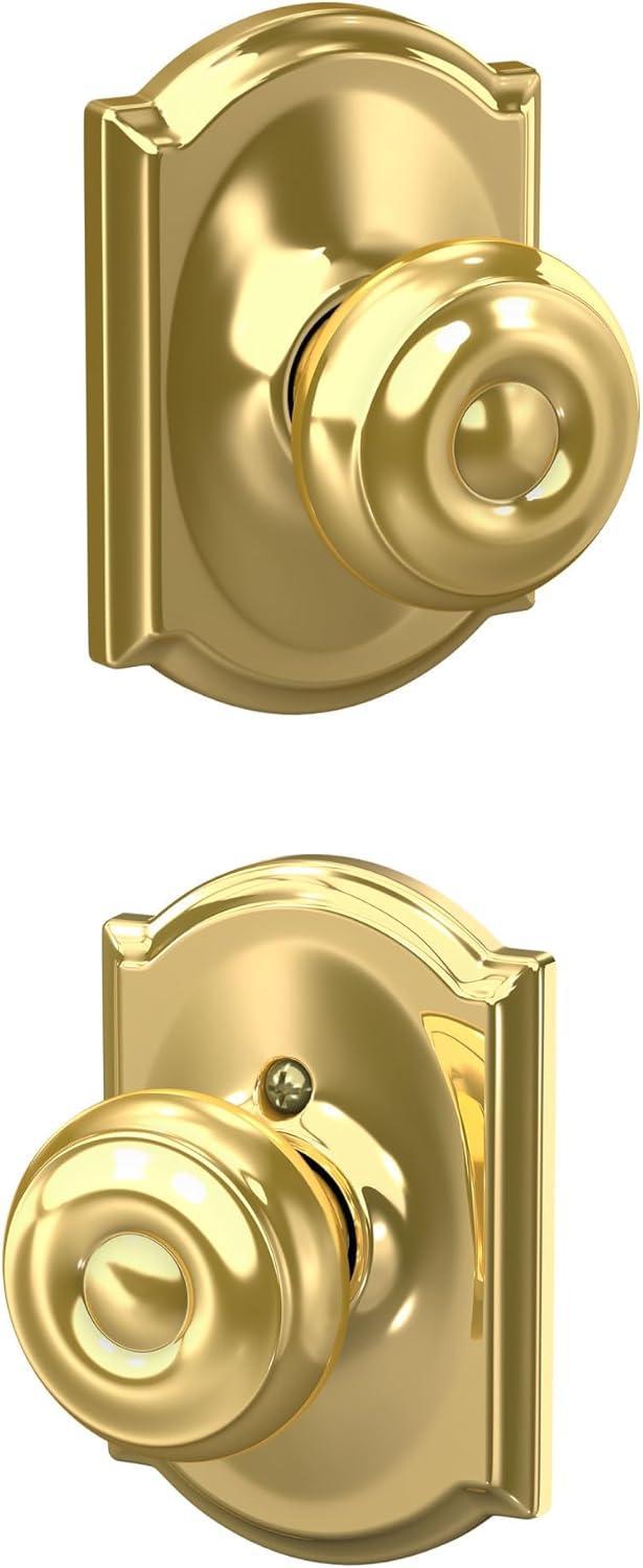 Georgian Passage Knob with Camelot Trim
