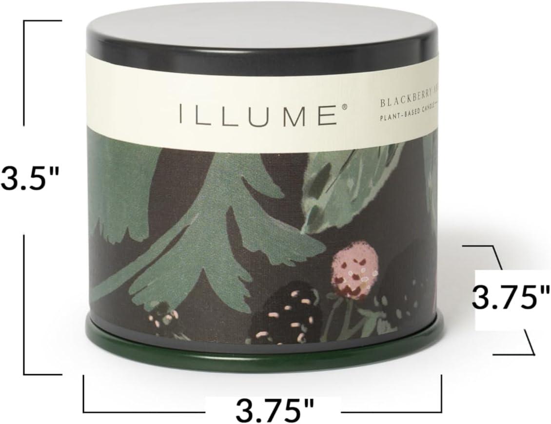 ILLUME Beautifully Done Essentials Blackberry Absinthe Statement Glass Scented Candle