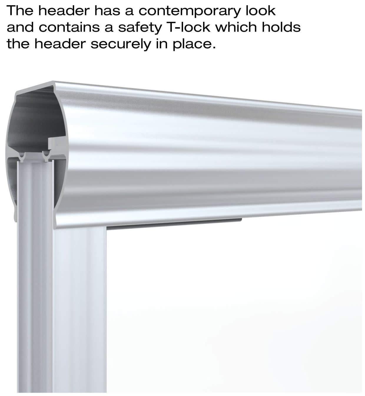 Basco Infinity 29.25" W x 57" H Bypass Semi- Frameless Tub Door INFH05A5857CLSV
