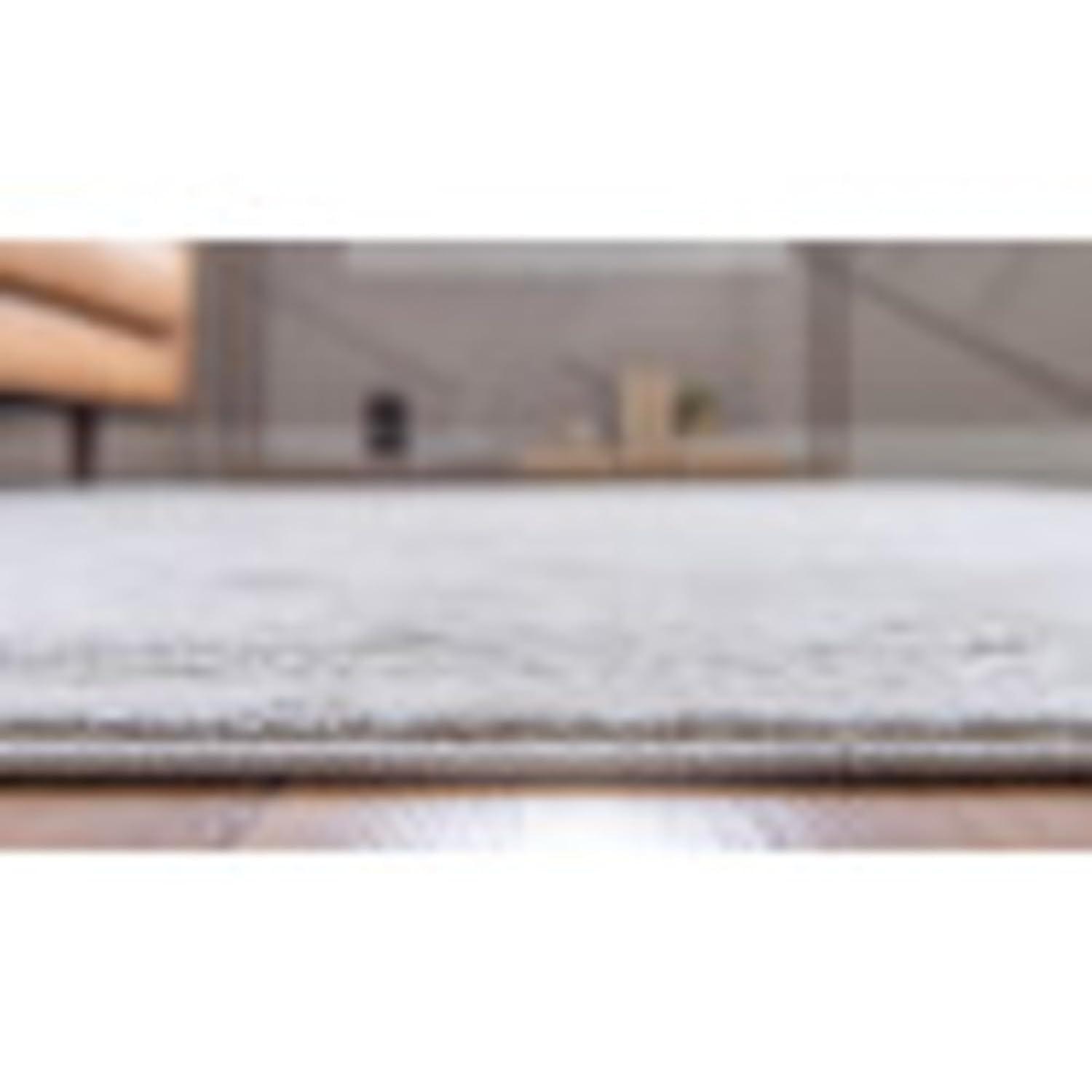 Unique Loom Portland Collection Area Rug - Albany (4' 1" Square Ivory/Beige)