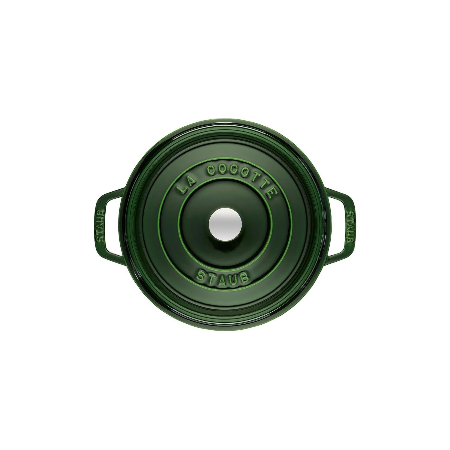 Staub ® 7-Qt Basil Round Cocotte