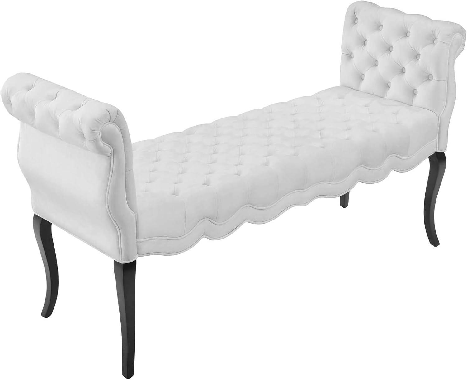 Modway Adelia Chesterfield Style Button Tufted Performance Velvet Bench