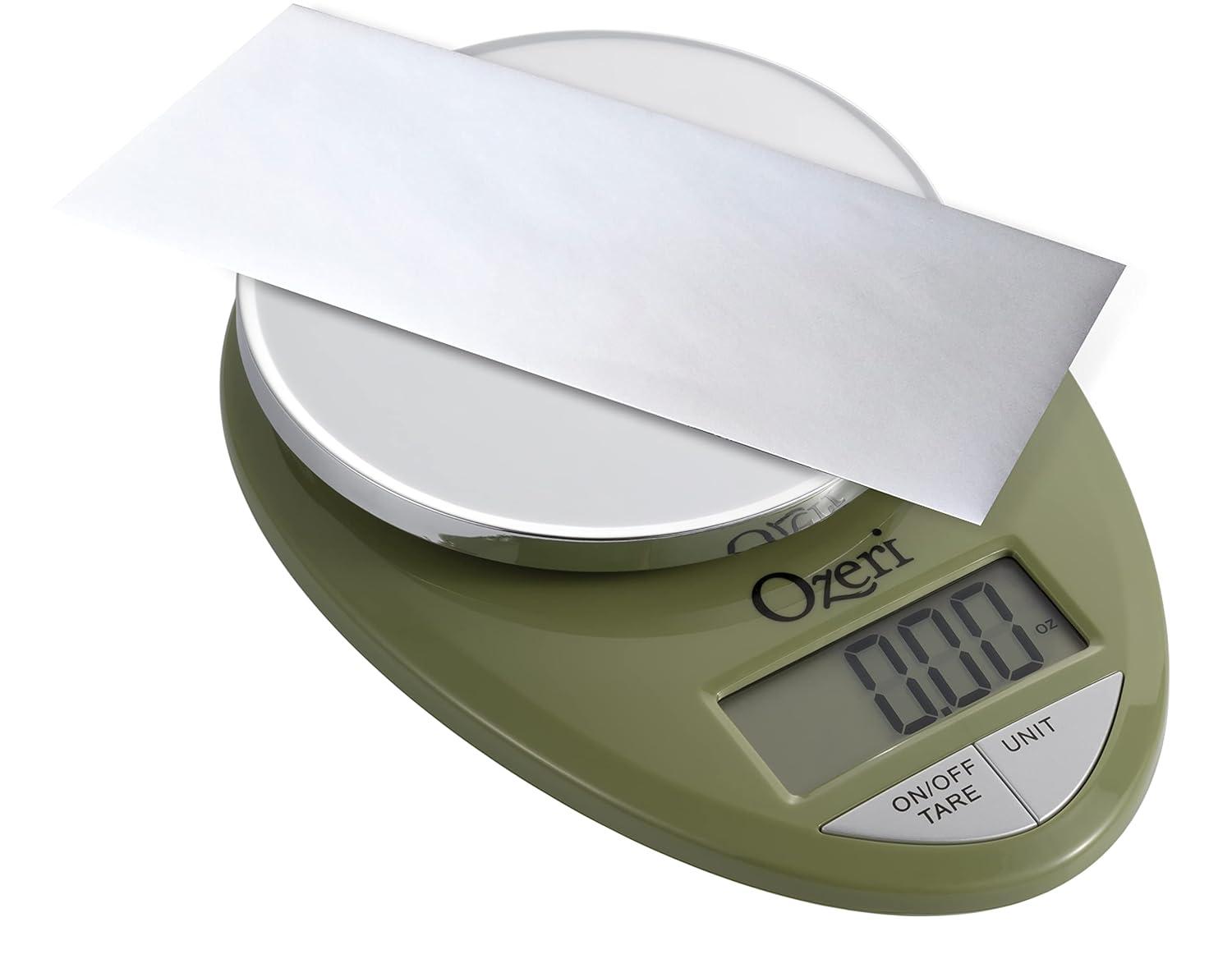 Ozeri Ozeri Pro Digital Kitchen Food Scale, 0.05 oz to 12 lbs (1 gram to 5.4 kg)
