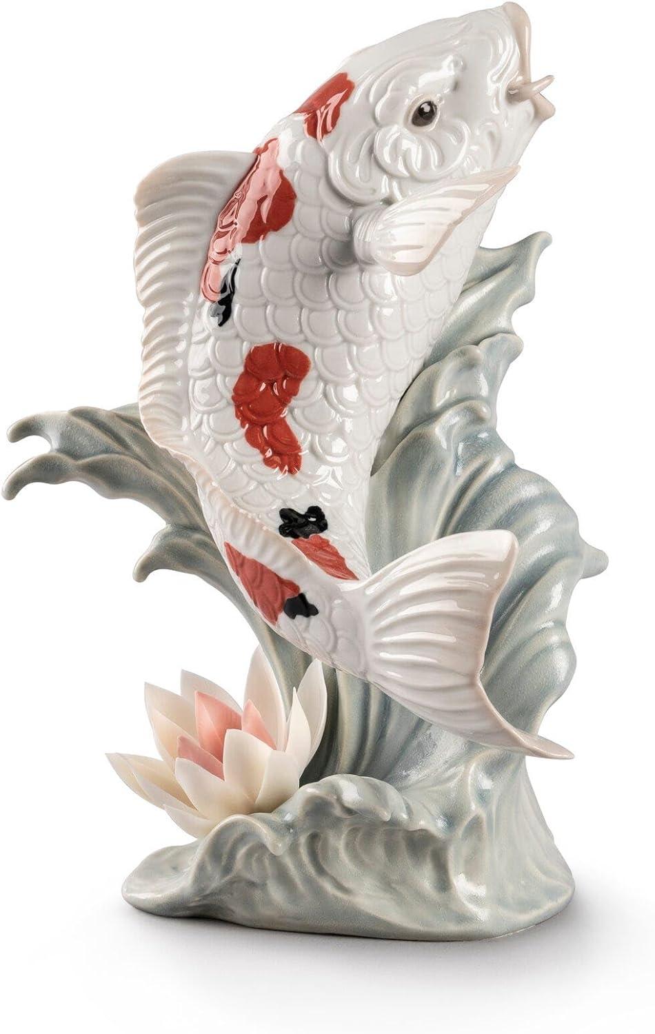 Lladro Koi Figurine