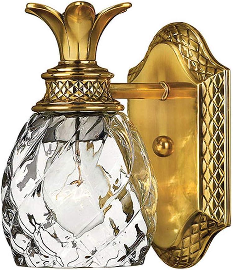 Plantation 1-Light Pineapple Accent Wall Sconce