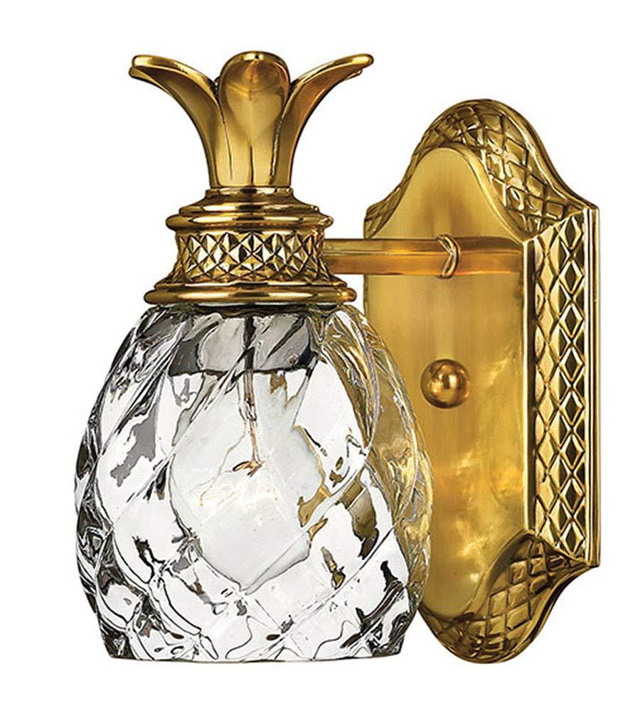 Plantation 1-Light Pineapple Accent Wall Sconce