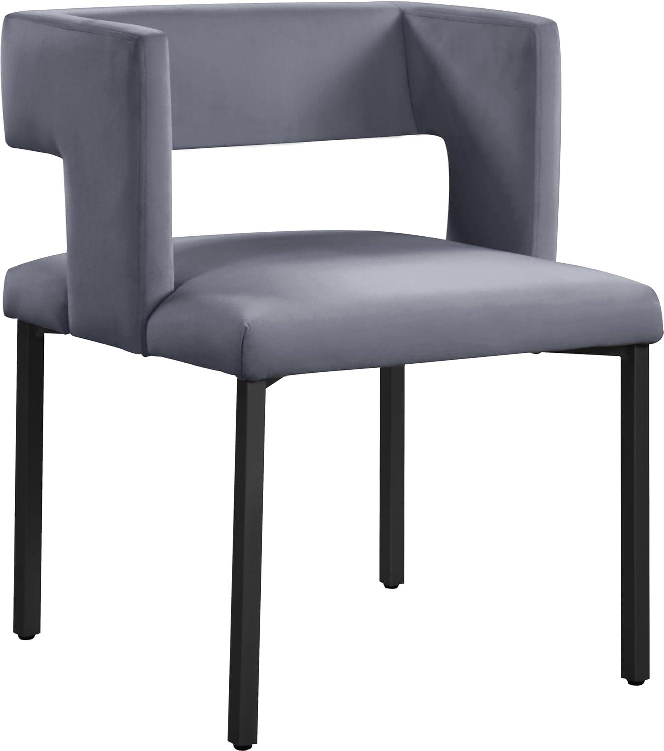 Inga 19'' H Velvet Upholstered Side Chair