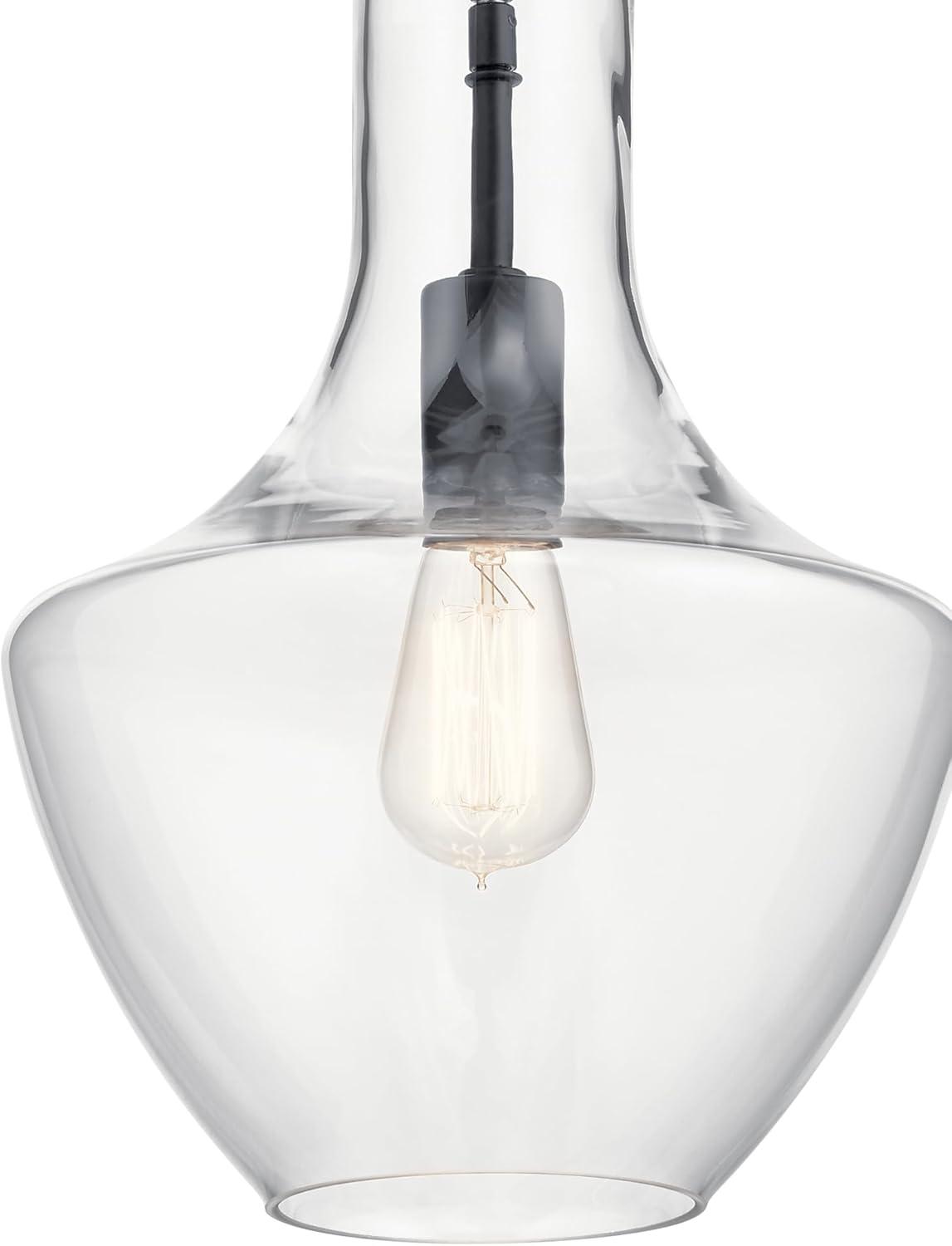 Kichler Lighting Everly 1 - Light Pendant in  Black