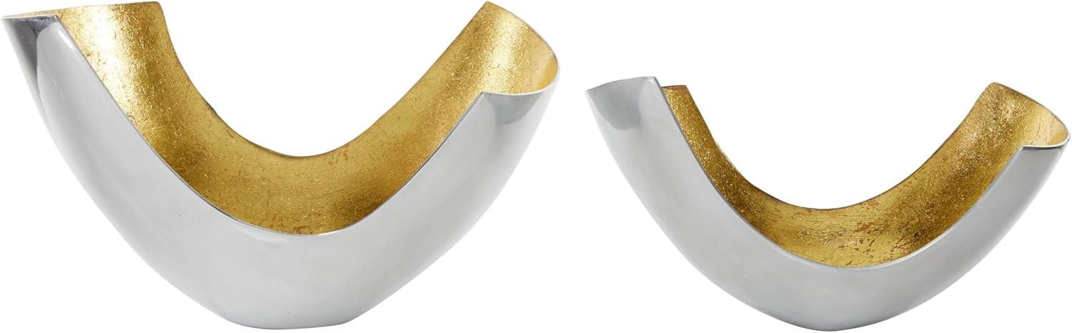 Mercer41 Borealis Aluminum Decorative Bowl 2