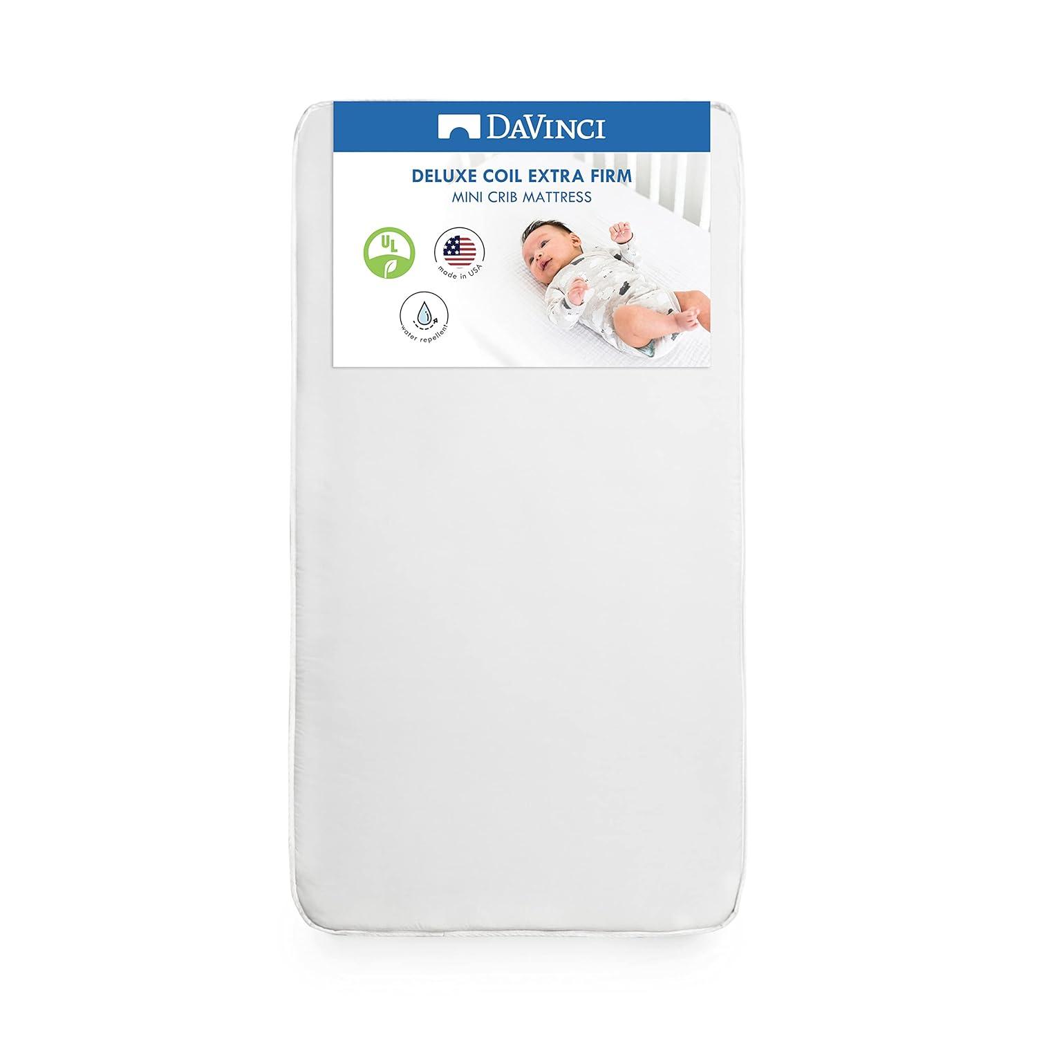 Deluxe Waterproof Mini Crib Mattress