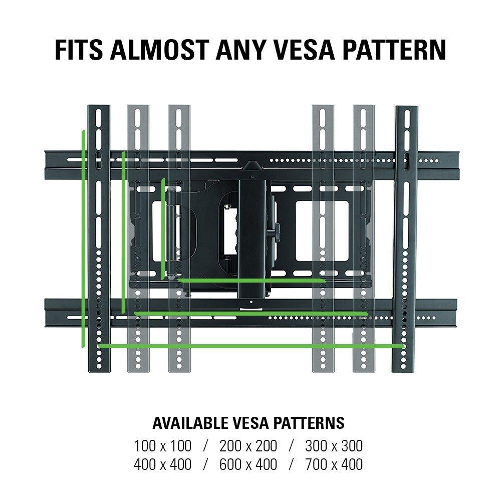 Sanus Classic Large Full Motion Wall Mount for 37-80" TVS - Black (MLF13-B1)