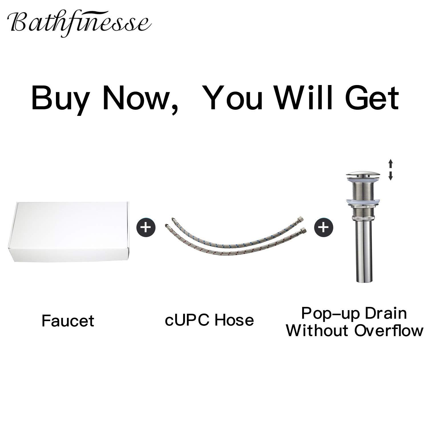 Vessel Sink Faucet Single-handle Bathroom Faucet with Drain Assembly