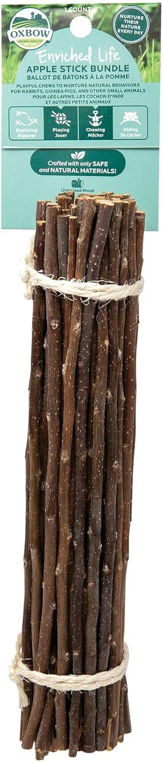 Oxbow Apple Stick Bundle for Small Pets