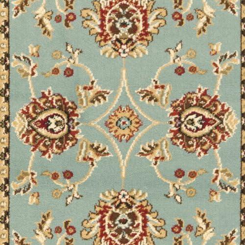 Lyndhurst LNH555 Power Loomed Runner Rug - Blue/Ivory - 2'3"x8' - Safavieh