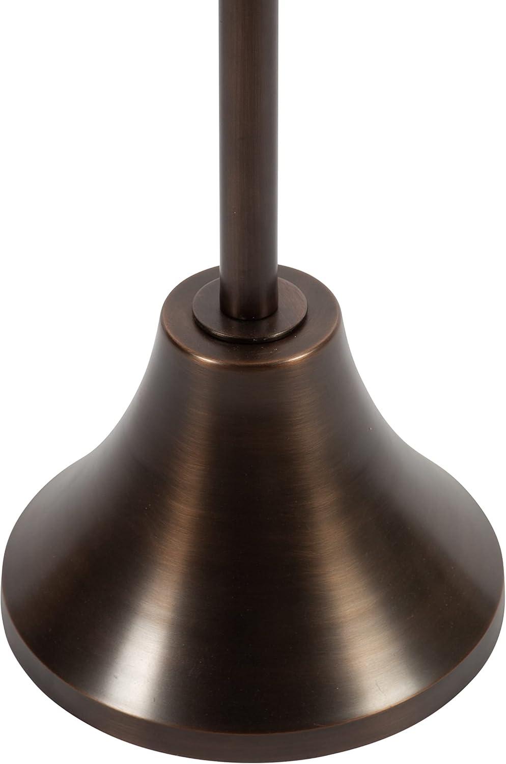Kate and Laurel Sanzo Round Metal Side Table, 15x15x24, Bronze