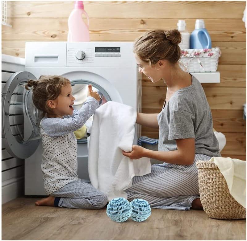 Light Blue Eco-Friendly TPE Laundry Balls for Washing Machine