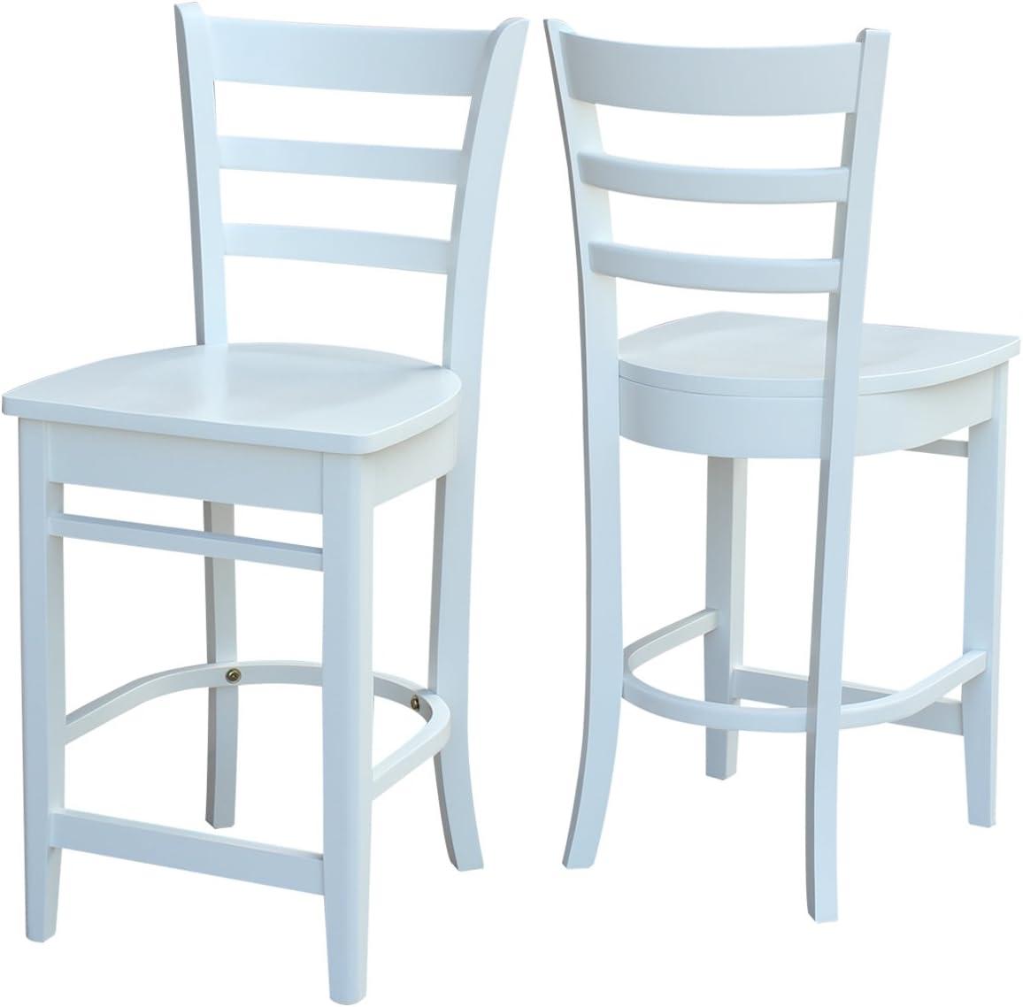 Emily Counter Height Barstool - International Concepts