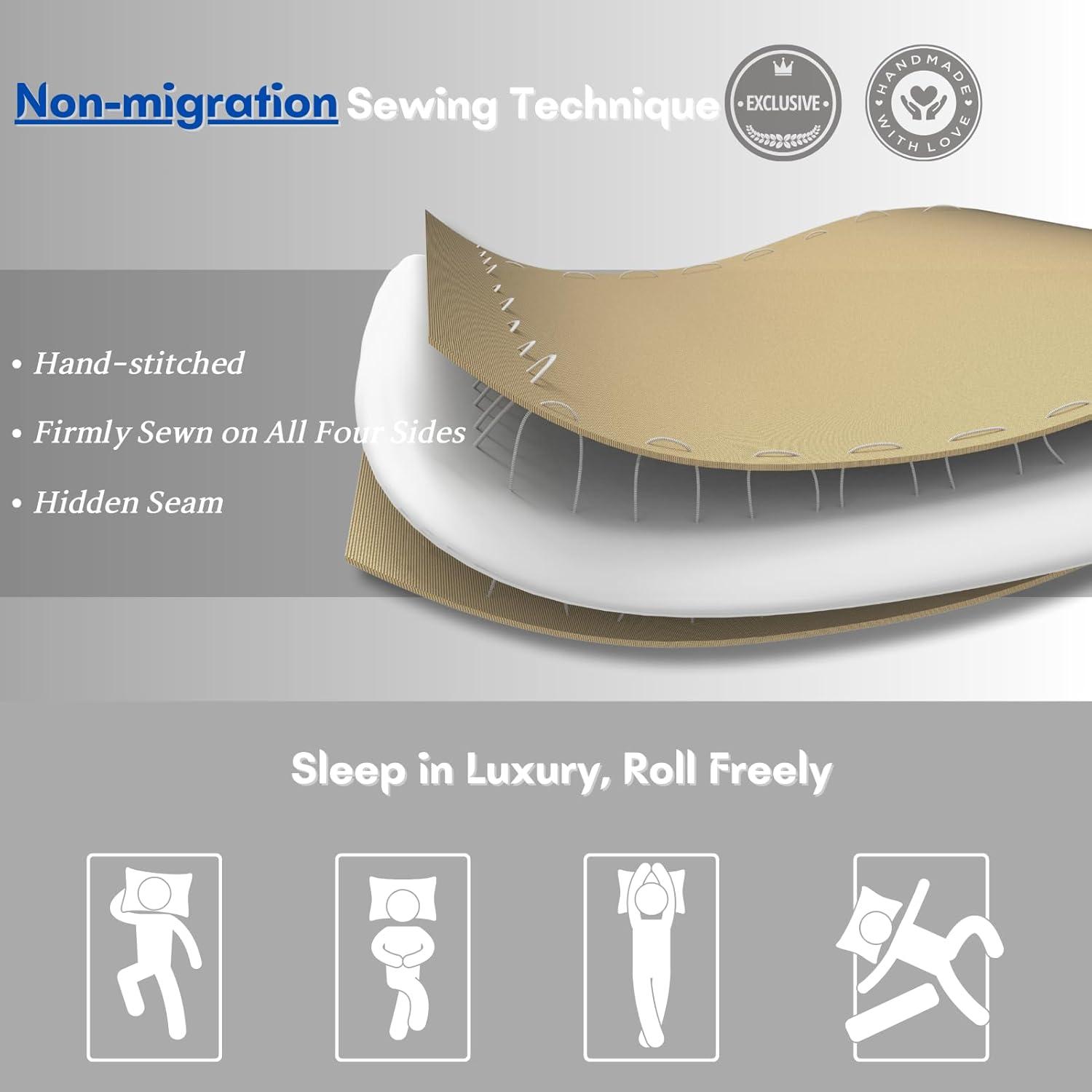 SPRINDAY Queen Comforter Set For Adult, 3 Piece Sage Green Comforter Sets & Bedding For All Season