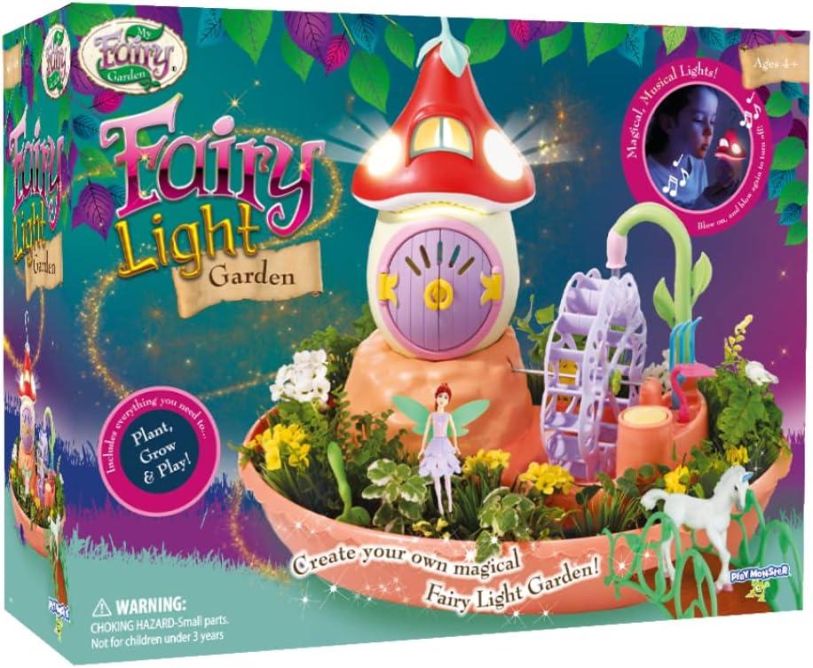 Enchanted Unicorn & Fairy LED Night Light Garden with Music